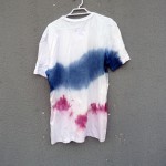 Indigo and Sapanwood Natural Dyed Shibori T-Shirt 116