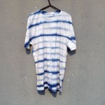 Indigo Dyed Shibori T-Shirt 118