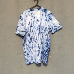 Indigo Dyed Shibori T-Shirt 122