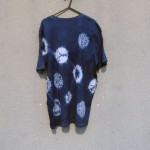 Indigo Dyed Shibori T-Shirt 123