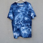 Indigo Natural Dyed Shibori T-Shirt