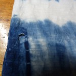 Indigo Dyed Shibori T-Shirt 161