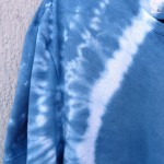 Indigo Dyed Shibori T-Shirt