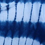 Indigo Dyed Shibori T-Shirt