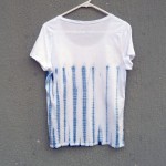 Indigo Dyed Shibori T-Shirt