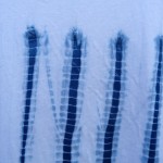 Indigo Dyed Shibori T-Shirt