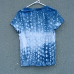 Indigo Dyed Shibori T-Shirt