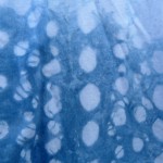 Indigo Dyed Shibori T-Shirt