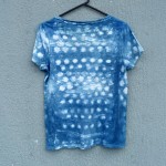 Indigo Dyed Shibori T-Shirt