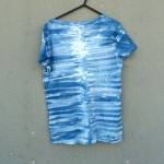 Indigo Dyed Shibori T-Shirt