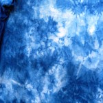 Indigo Dyed Shibori T-Shirt