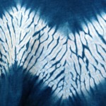 Indigo Dyed Shibori T-Shirt