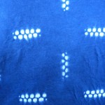 Indigo Dyed Shibori T-Shirt