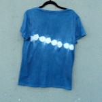 Indigo Dyed Shibori T-Shirt