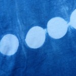 Indigo Dyed Shibori T-Shirt