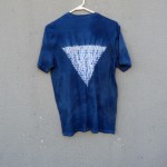 Indigo Dyed Shibori T-Shirt