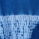 Indigo Dyed Shibori T-Shirt