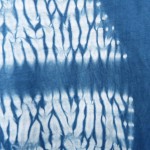 Indigo Dyed Shibori T-Shirt