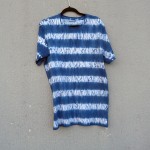 Indigo Dyed Shibori T-Shirt