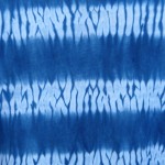 Indigo Dyed Shibori T-Shirt