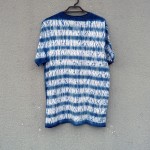 Indigo Dyed Shibori T-Shirt