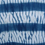 Indigo Dyed Shibori T-Shirt