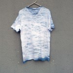 Indigo Dyed Shibori T-Shirt