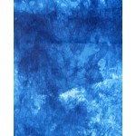 Indigo Dyed Shibori Cotton Wall Hanging