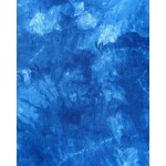 Indigo Dyed Shibori Cotton Wall Hanging